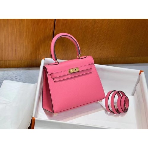 Hermes Kelly 20cm Sacs à bandoulière Epsom KL2750 Prune&or