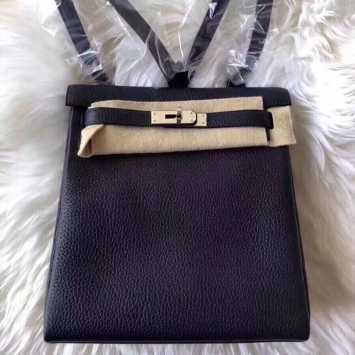 Hermès Kelly Ado Sac à dos H2398 Noir