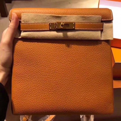 Hermes Kelly Ado Sac à dos H2398 Orange