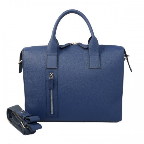 Hermes Porte-documents pour homme en cuir de veau H1705 RoyalBlue