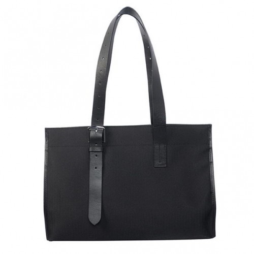 Hermes Sac à Bandoulière Toile Cuir H1674B Noir