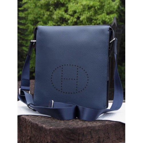 Hermes Messenger Bag Original Cuir de veau H80014 Royal