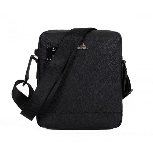 Hermes Original Sac Messenger en cuir de veau M33994 Noir