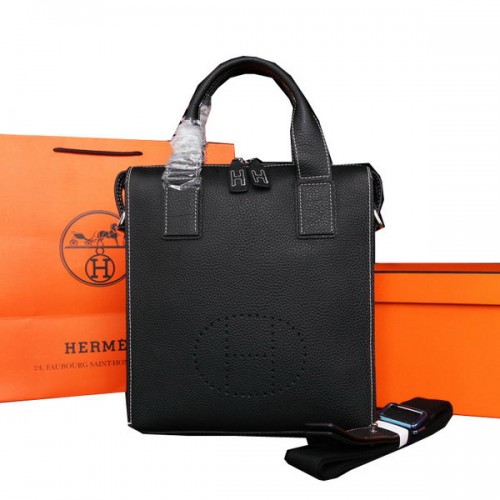 Hermes Original Sac fourre-tout en cuir de veau M86682 Noir