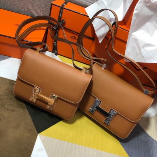 Hermes Original Espom Sac Constance en cuir 5333 marron