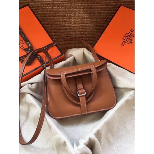 Hermès Original mini sac Halzan H069523 marron
