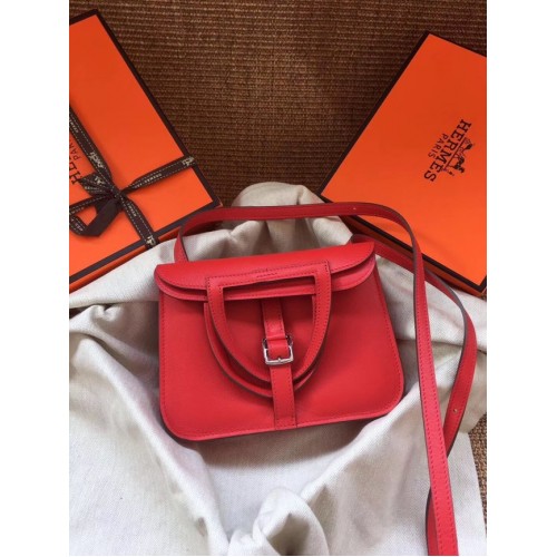 Hermès Original mini sac Halzan H069523 rouge