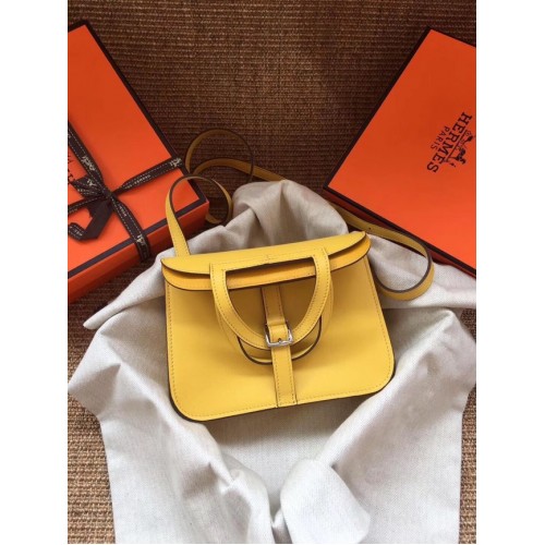 Hermes Original mini sac Halzan H069523 jaune