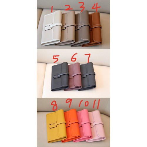 Hermes Original Pochette en cuir avec poignée H88066