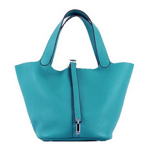 Hermes Picotin Lock MM Sacs Clémence Cuir H8616 Vert