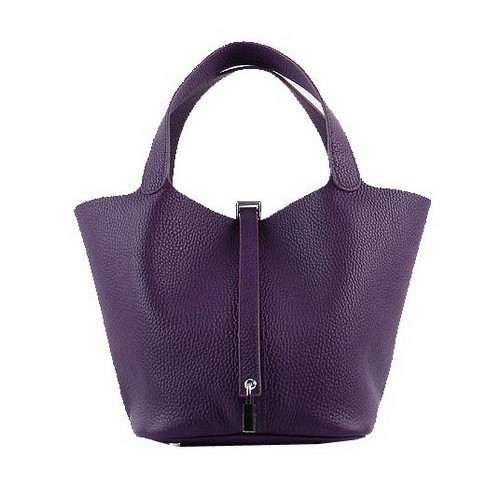 Hermes Picotin Lock PM Sacs Clémence Cuir H8615 Violet