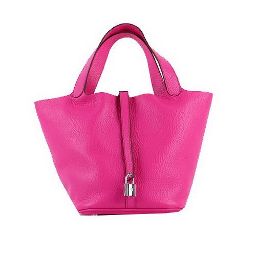 Hermes Picotin Lock PM Sacs Clémence Cuir H8615 Rose