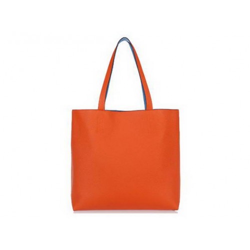 Sac Cabas Hermès 36CM Totes Clémence Cuir Orange