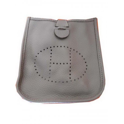 Hermes mini Evelyne Messenger Bag H1608S Gris