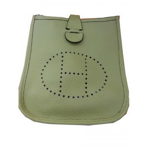 Hermes mini Evelyne Messenger Bag H1608S Vert clair