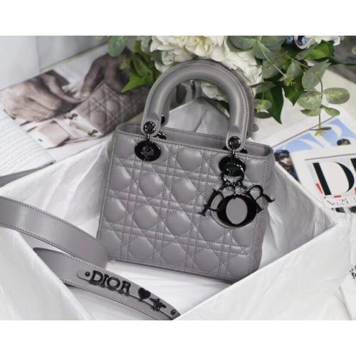 LADY DIOR MY ABCDIOR SAC Cannage Agneau M0538I gris