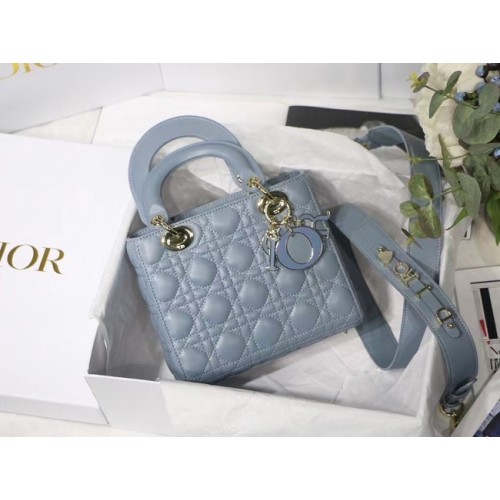 LADY DIOR MY ABCDIOR SAC Cannage Agneau M0538O gris