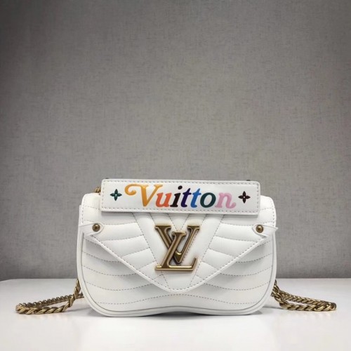 LOUIS VUITTON SAC CHAÎNE NEW WAVE PM M51683 blanc