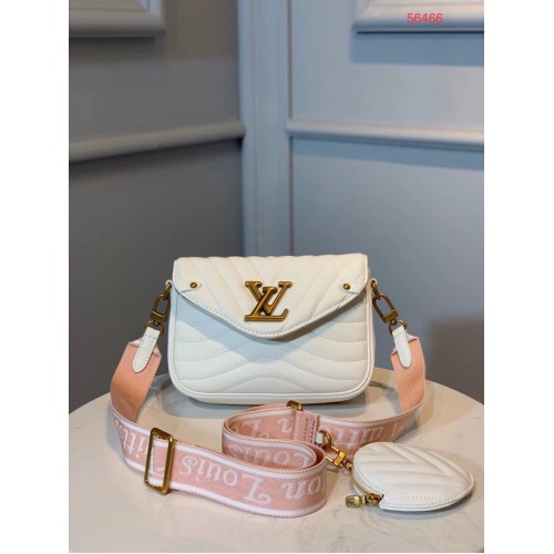 LOUIS VUITTON NEW WAVE Sac bandoulière M56466 blanc