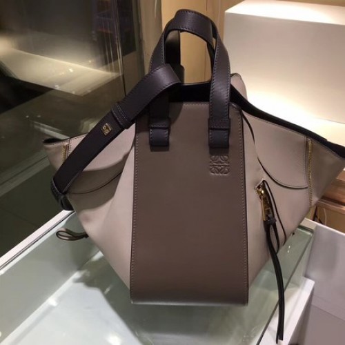 Loewe Hamac Petit Sac Original Cuir L9126 Kaki