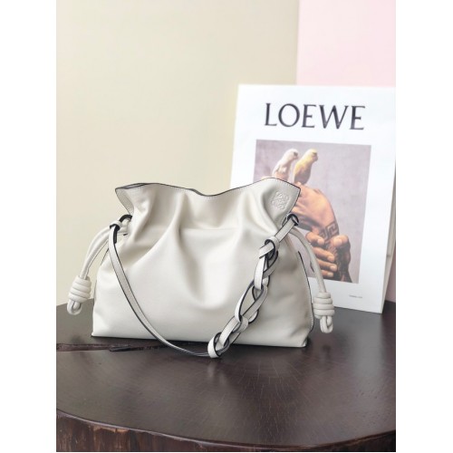 Loewe Lucky Sacs Cuir LE0556 blanc
