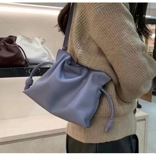 Loewe Lucky Sacs Original Cuir LE0539 Bleu