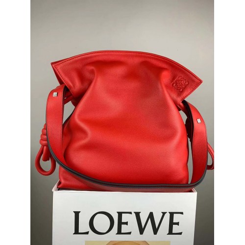 Loewe Lucky Sacs Original Cuir LE10199 Rouge