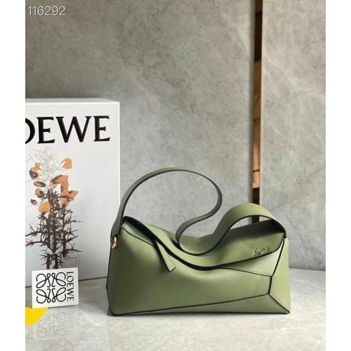 Loewe Sac en cuir d'origine LE10188 vert