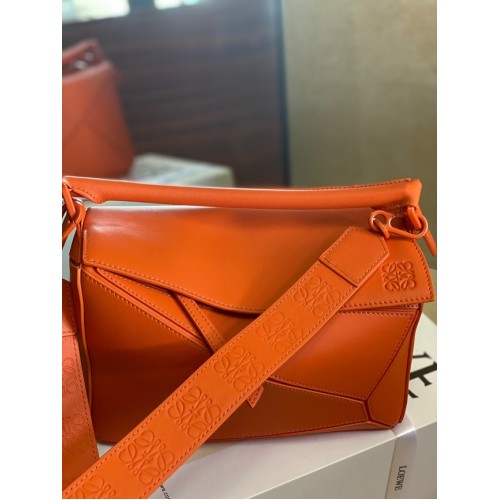 Loewe Puzzle Bag Cuir 1209 orange