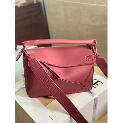 Loewe Puzzle Bag Cuir 1209 rose
