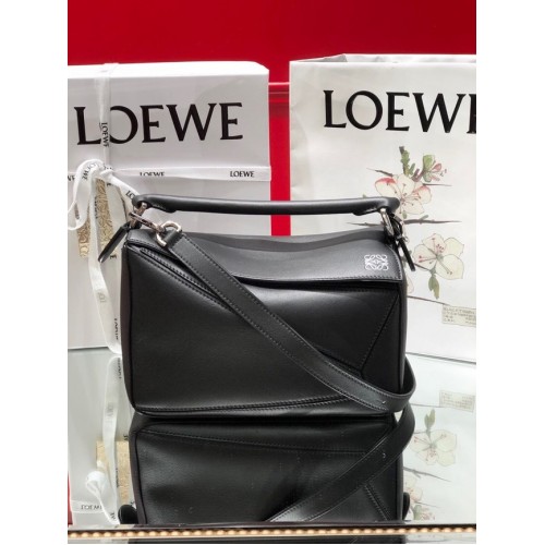 Loewe Puzzle Bag Cuir 1609 noir