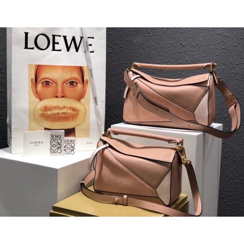Loewe Puzzle Bag Original Cuir B9124 rose