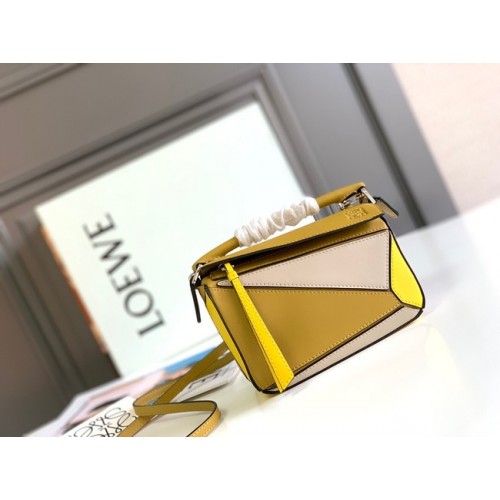 Loewe mini Puzzle Bag cuir d'origine 6133