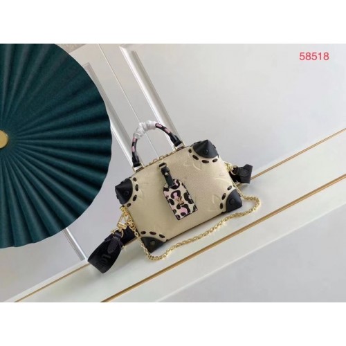 Louis Vuitton PETITE MALLE SOUPLE M58518 Crème