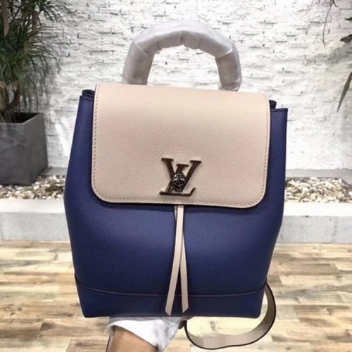 Louis Vuitton 2018 Printemps-Été LOCKME SAC À DOS M41815 Bleu