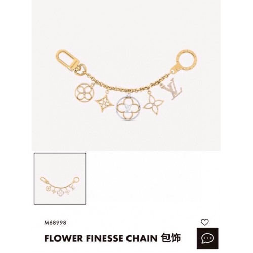 Louis Vuitton CHARME DE SAC CHAÎNE ET PORTE-CLÉS FLEURS FLEURS CE9352