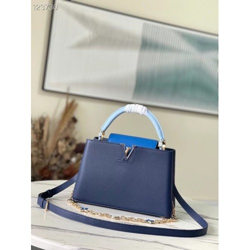Louis Vuitton CAPUCINES BB M48865 bleu&bleu ciel
