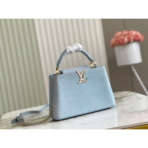 Louis Vuitton CAPUCINES BB M48865 bleu clair