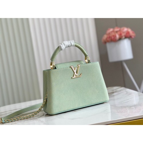 Louis Vuitton CAPUCINES BB M48865 vert clair