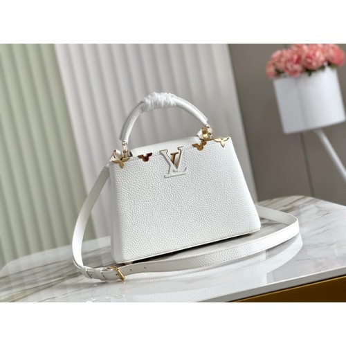 Louis Vuitton CAPUCINES BB M48868 blanc