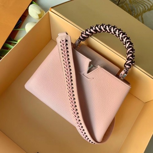 Louis Vuitton CAPUCINES BB M55236 rose
