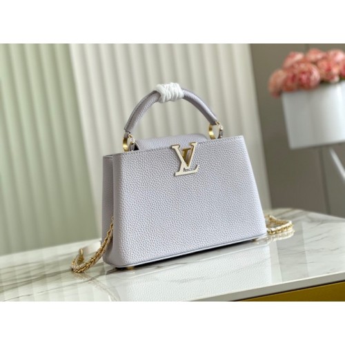 Louis Vuitton CAPUCINES BB M57227 Blanc Perle