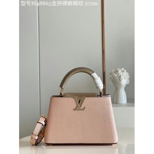 Louis Vuitton CAPUCINES BB M59266 rose clair