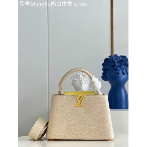 Louis Vuitton CAPUCINES BB M59882 Crème Beige