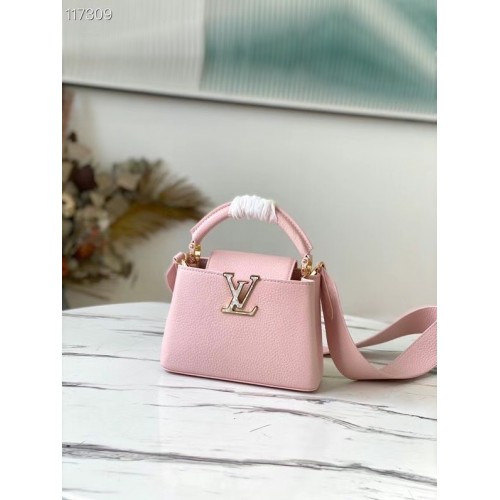 Louis Vuitton CAPUCINES MINI M56982 rose clair