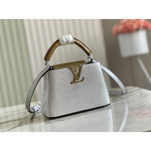 Louis Vuitton CAPUCINES MINI M59268 argent