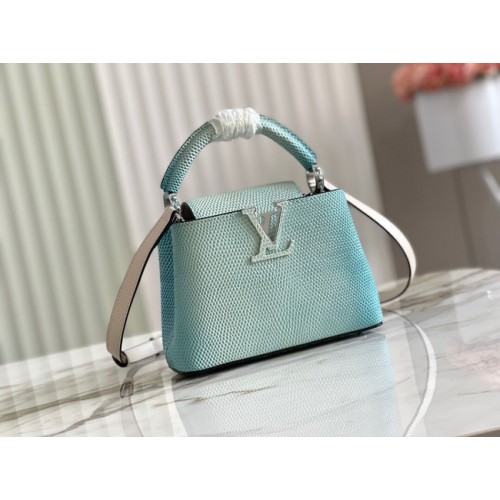 Louis Vuitton CAPUCINES MINI M59268 bleu ciel