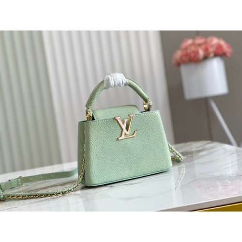 Louis Vuitton CAPUCINES MINI M81190 vert clair