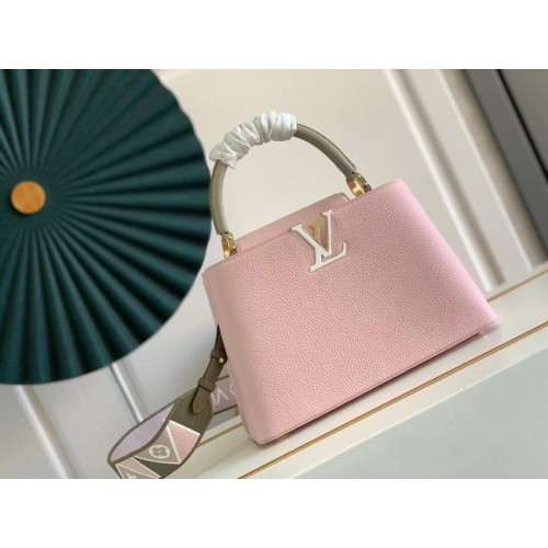 Louis Vuitton CAPUCINES MM M58608 rose