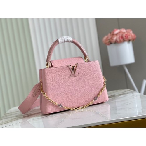 Louis Vuitton CAPUCINES MM M56904 rose